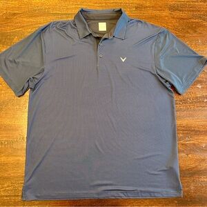 Callaway Navy Polo Shirt XL Like New